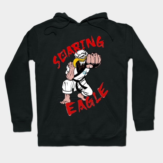 Soaring Eagle Punch Hoodie by Soaring Eagle Karate